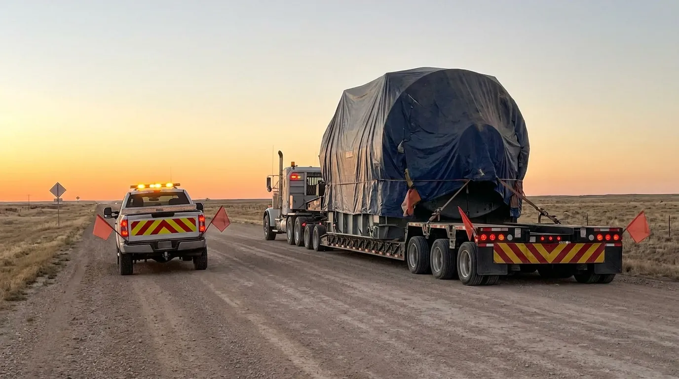 El Secreto para Transportar Carga Sobredimensionada